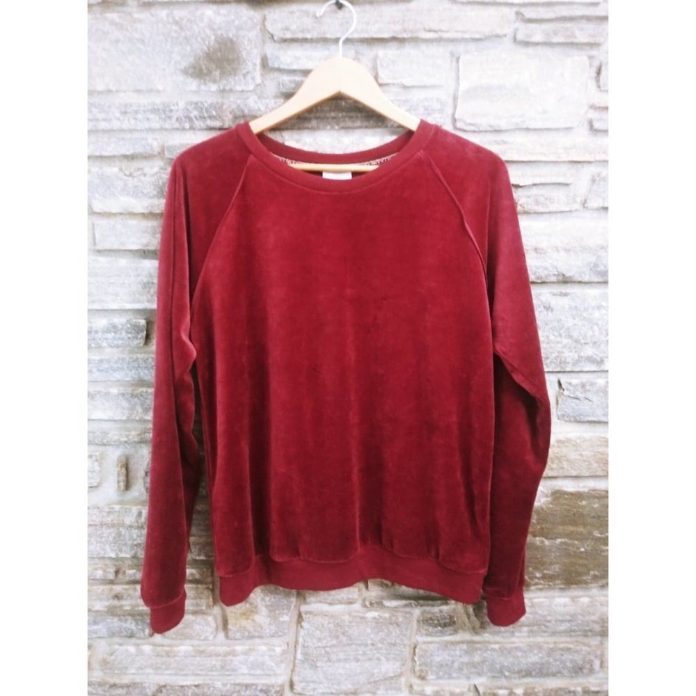 NWT Women's Knox Rose Soft Rib Knit Cuffed Long Sleeve Sweatshirt - Picture 5 of 9